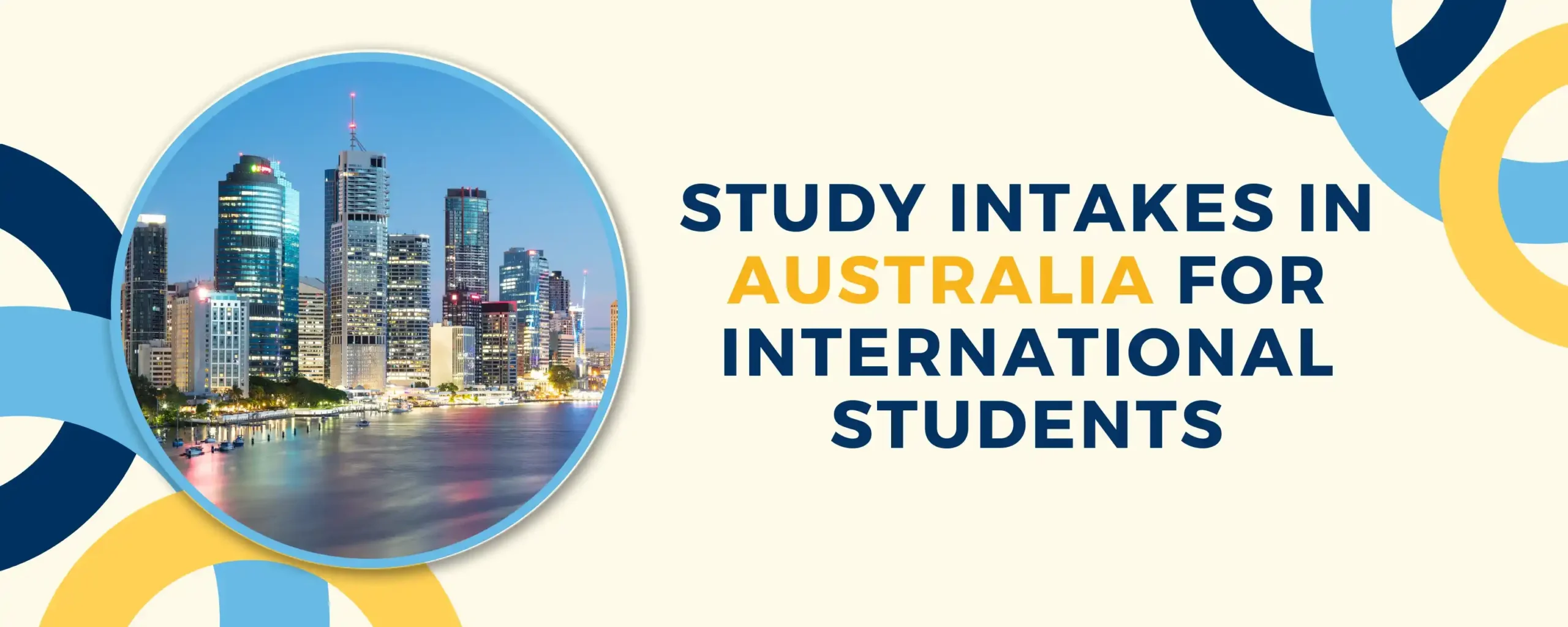 Study Intakes in Australia for International Students