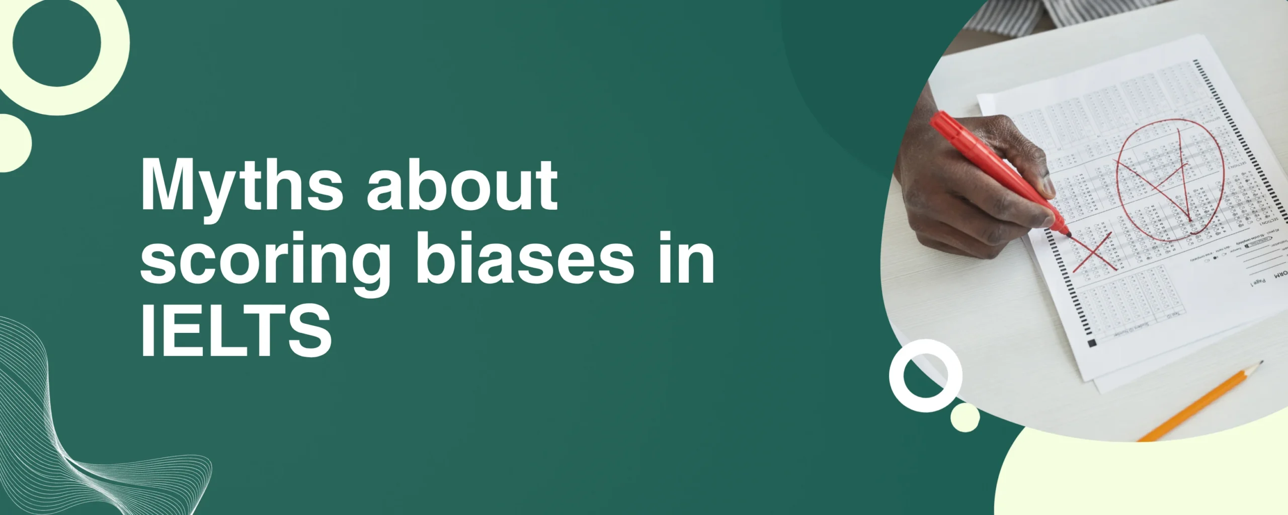 Myths about scoring biases in IELTS