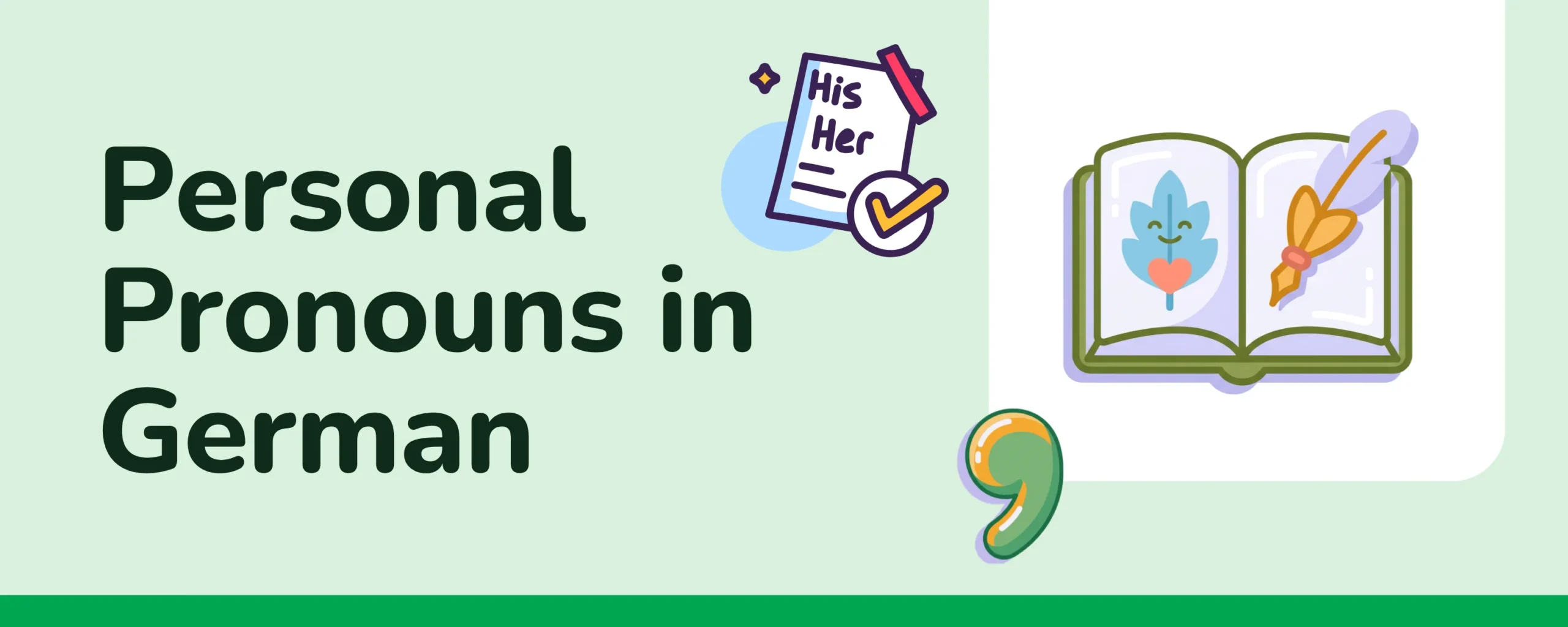 Personal Pronouns in German